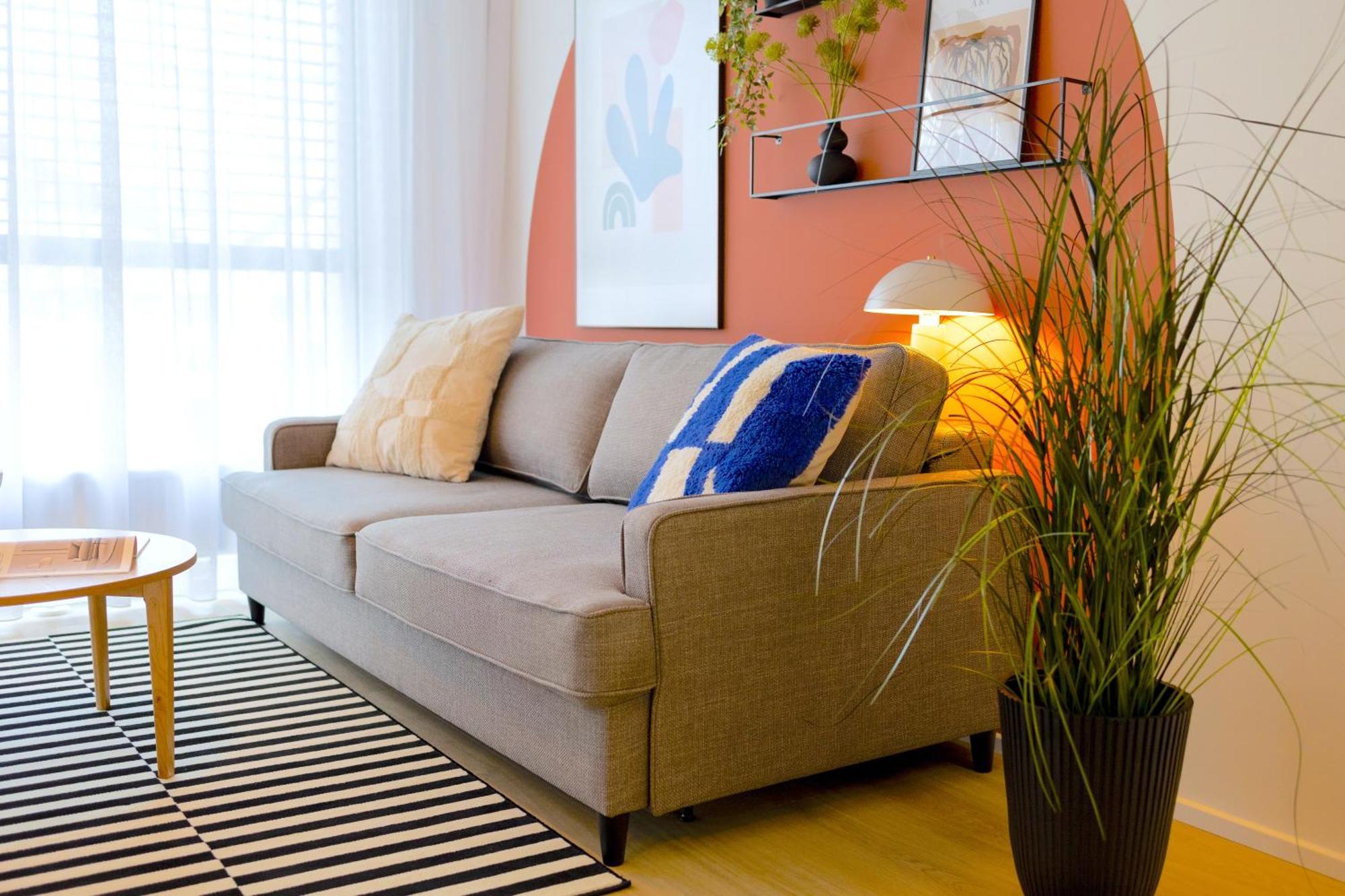 Design Apartment - Balcony, Free Parking, Yoga, 10 Mins To Center, By Gravity Prag Dış mekan fotoğraf