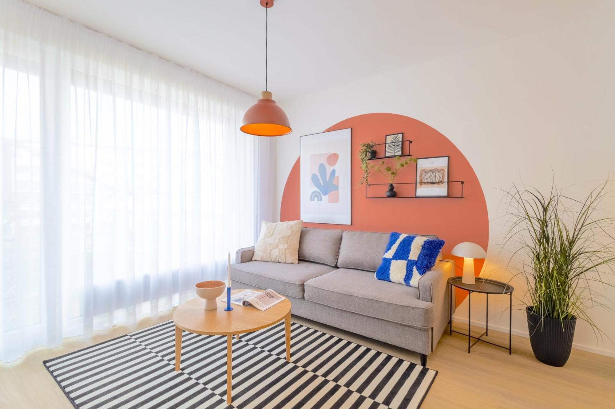 Design Apartment - Balcony, Free Parking, Yoga, 10 Mins To Center, By Gravity Prag Dış mekan fotoğraf